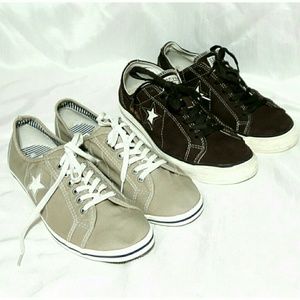 Converse One Star Sneakers - Two Pairs